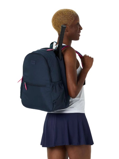 Ame & Lulu Courtside 2.0 Backpack Bag Navy | Tennis Warehouse display picture 1