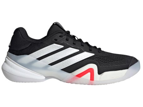 adidas Barricade 14 Clay Black/White/Red Mens Shoes 