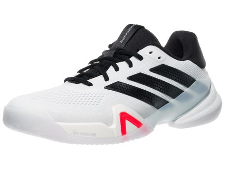 adidas Barricade 14 Wide White/Black/Red Mens Shoes 