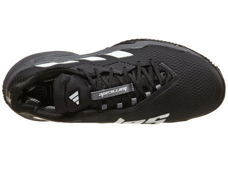 spijsvertering Kalksteen pakket adidas Barricade Clay Black/White/Grey Men's Shoes | Tennis Warehouse