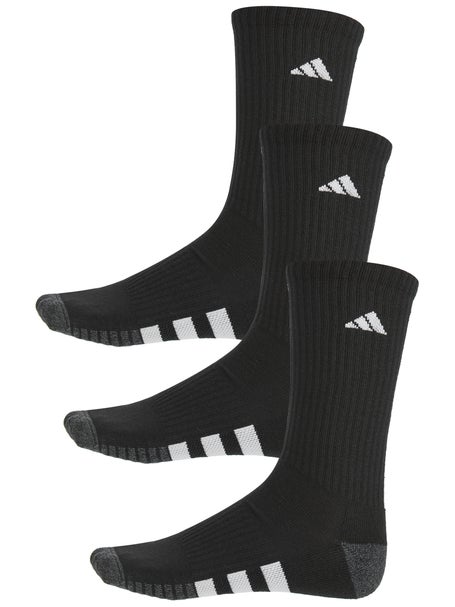 adidas Women's Cushioned Crew Socks (3-Pair) Medium White/Clear-onixgrey