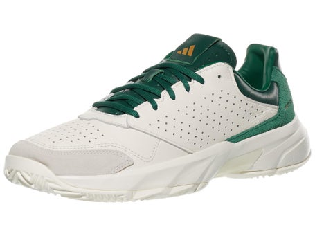 adidas CourtJam Control 3 PRM White/Green Mens Shoes