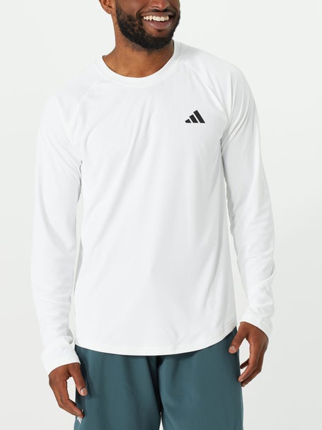 adidas Men's Core Club Long Sleeve - White