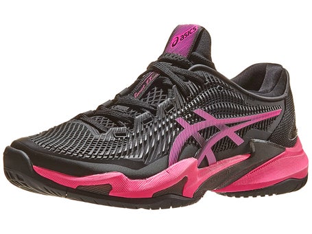 autobús prioridad Sucio Asics Court FF 3 Black/Hot Pink Men's Shoes | Tennis Warehouse