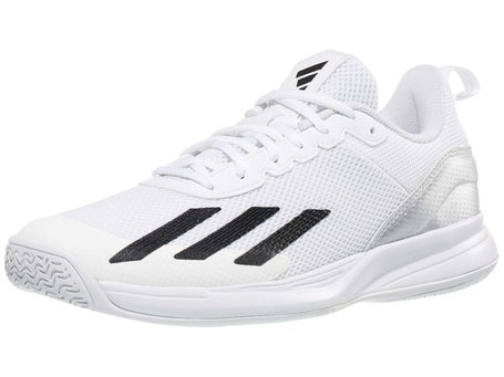 Precaución Portero lunes adidas Courtflash Speed White/Black/Silver Men's Shoe | Tennis Warehouse