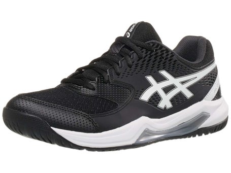 Asics Gel Dedicate 8 Black/White Mens Shoes