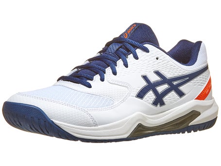 Asics Gel Dedicate 8 White/Blue Expanse Men's Shoes