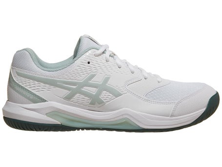 Asics Gel Dedicate 8 White/Cold Moss Mens Shoes