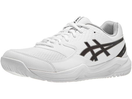 Asics Gel Dedicate 8 White/Black Men's Shoes | Tennis Warehouse