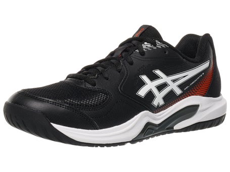 Asics Gel Dedicate 9 Black/White Mens Shoes