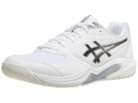 Asics Gel Dedicate 9 White/Black Mens Shoes
