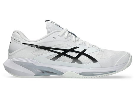Asics Solution Speed FF 4 Clay White/Black Mens Shoes 