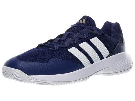 adidas GameCourt 2 Dark Blue/White Mens Shoes