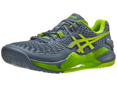 Incubus Buigen Effectief Asics Gel Resolution 9 2E WIDE Blue/Green Men's Shoes | Tennis Warehouse