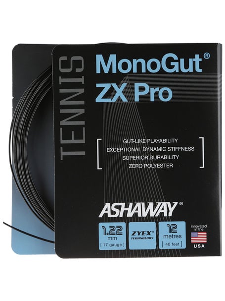 Ashaway MonoGut ZX Pro String · 17g · Black
