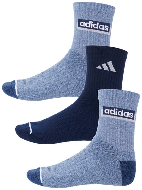 adidas Men's 2 3-Pack High Quarter Socks | Tennis