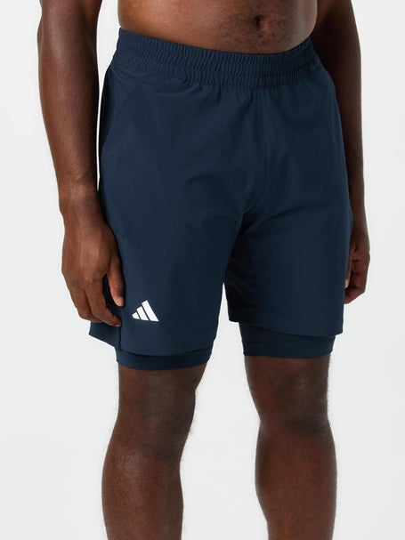 adidas Mens Paris 2-in-1 Short