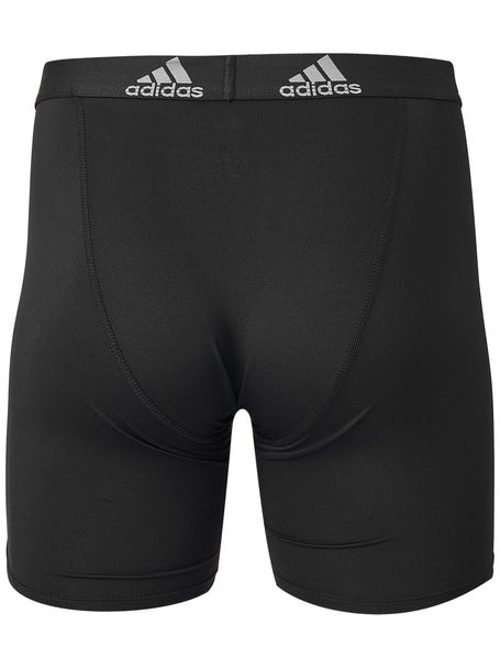 Tether Parlament robot adidas Mens Performance 3 Pack Boxer Brief - Black | Tennis Warehouse