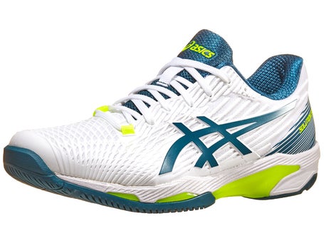 defect Etna Ontevreden Asics Solution Speed FF 2 White/Teal Men's Shoes | Tennis Warehouse