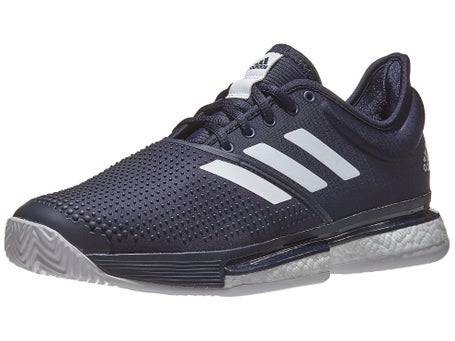 adidas SoleCourt Boost Ink/White Men's Shoes | Tennis Warehouse