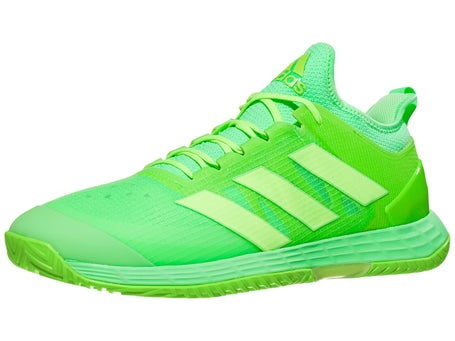 adidas adizero Ubersonic 4 Green/Solar Gn Men's Shoes | Tennis