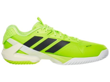 Mens Sz 12 Adidas Tennis Shoes Adizero Ubersonic 5 Low Lucid Lemon Black IH2562 NWOB MEN main image 3