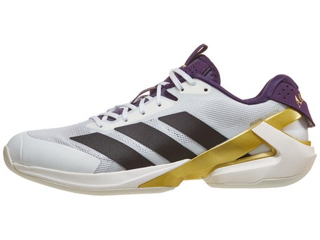 adidas Ubersonic 5 White/Black/Plum Men's Shoes | Tennis Warehouse