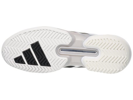 adidas Adizero Ubersonic 5 Tennis Shoes - Men's - Cloud White / Silver - 8