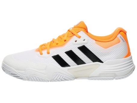 adidas Solematch Control 2 White/Black/Or Men's Shoes | Tennis Warehouse