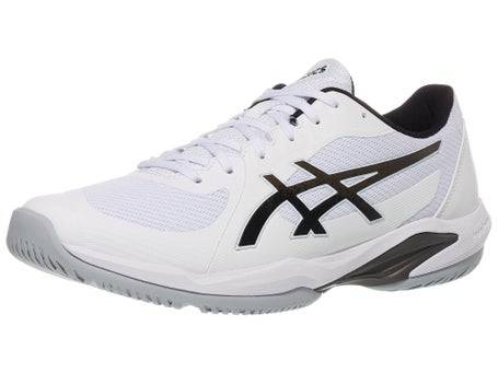 Asics Solution Swift FF 2 White/Gunmetal Men's Shoes | Tennis Warehouse