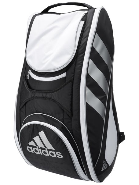 Hacer la cama compensación milagro adidas Tour Tennis 12 Racquet Bag Black/White | Tennis Warehouse