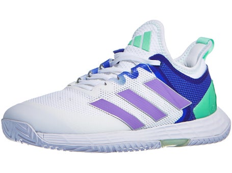 Adidas adizero Ubersonic 4 White/Purple/Orange Women's Shoe