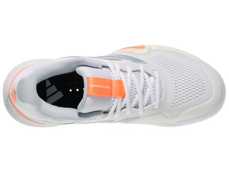 adidas gazelle silver green womens Back 70 Cloud Sneaker White Orange / 39