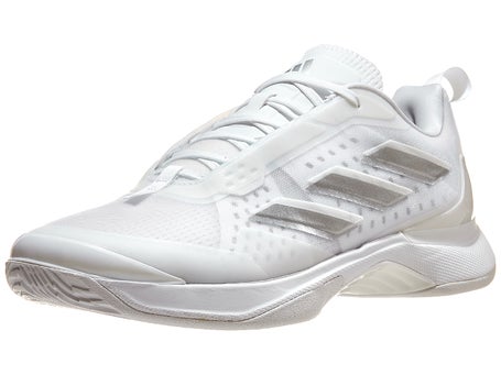 adidas Avacourt Womens Tennis Shoe - White/Silver