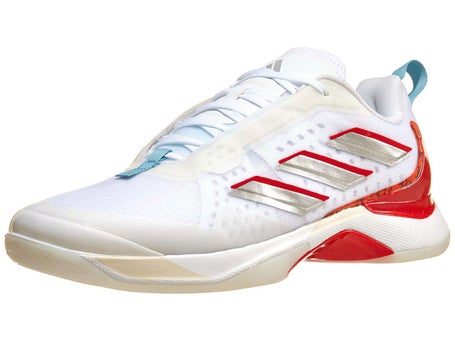 herstel Monumentaal krans adidas Avacourt White/Taupe/Scarlet Women's Shoes | Tennis Warehouse