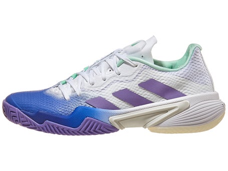 Raza humana bofetada revolución adidas Barricade Blue/Violet/Mint Wom's Shoes | Tennis Warehouse