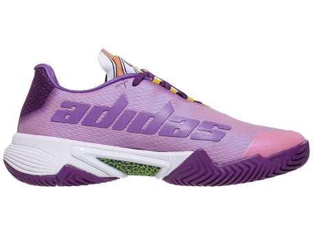 Varios Barra oblicua confesar adidas Barricade Rose/Black/Purple Wom's Shoes | Tennis Warehouse