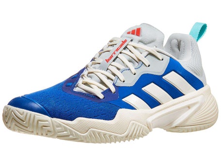 adidas Barricade Royal/Off White Wom's Shoes | Tennis Warehouse