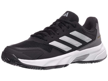 adidas CourtJam Control 3 Bk/White Womens Shoes