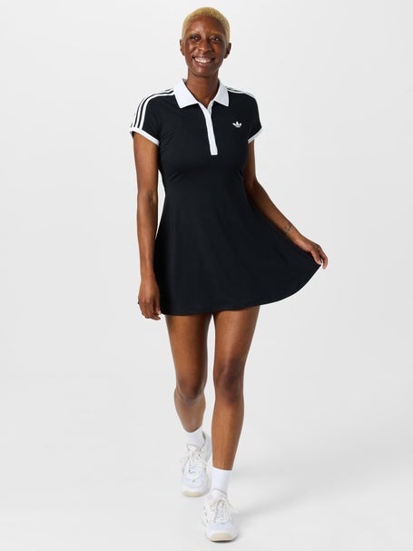 adidas dresses 3-Stripes Fitted T-Shirt Dress and hints of red adidas Womens Mexico Originals Dress