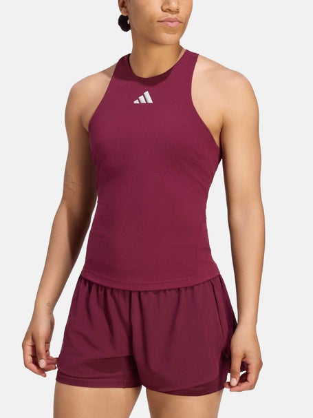 adidas Womens Autumn Gameset SIlver Logo Tank
