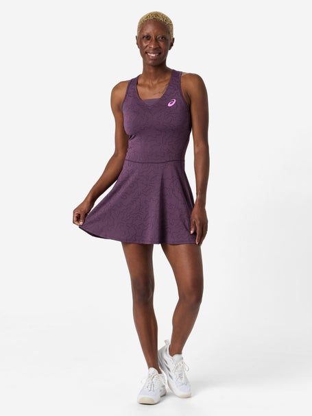 fall tennis dress Asics Women's Fall Match Jacquard Dress