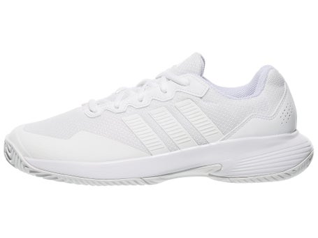adidas Gamecourt 2 White/White Women's Shoes | Tennis Warehouse