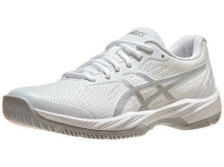Asics Gel Game 9 White/Silver Women's Shoes | Warehouse