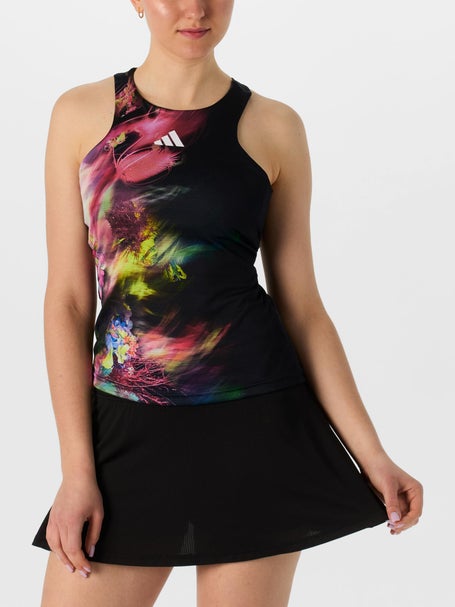 adidas Tennis Y-Tank Top - Black, Women's Tennis