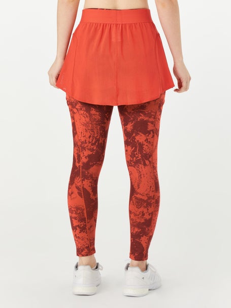 adidas Women's Paris Tennis Match Skirt Tight - Red | Tennis Warehouse