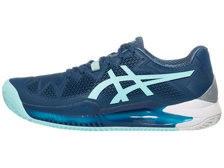 Asics Gel 8 Clay Indigo/Blue Women's Shoes | Warehouse