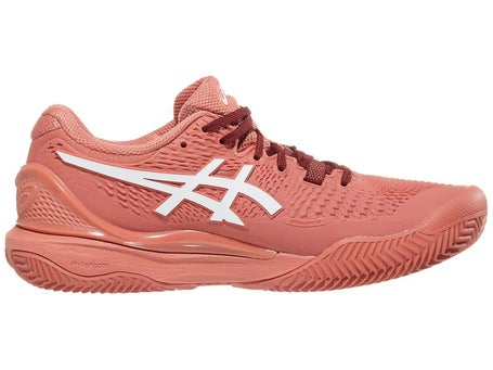 Asics Gel Resolution 9 Clay Light Garnet Women's Shoes