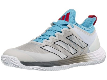 adizero Ubersonic 4 Clay Grey/Blue Wom's Shoes | Warehouse