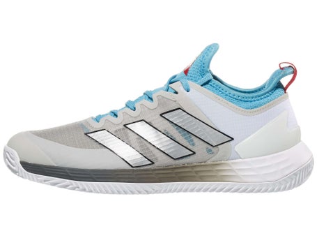 adidas adizero Ubersonic 4 Clay Grey/Blue Wom's Shoes | Tennis